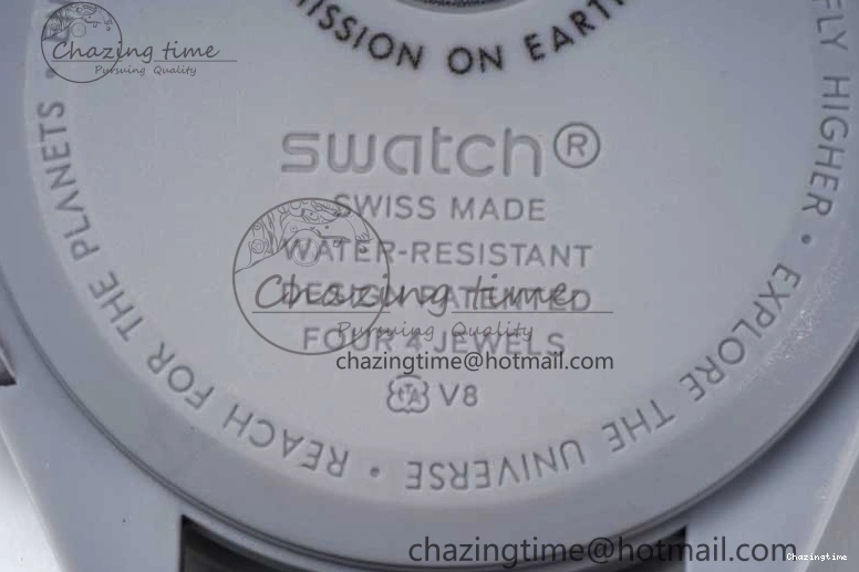 0128 Speedmaster Misson To The Moon 1:1 Best Edition Black Dial On Nylon Strap Quartz UrbanChic 7856